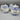 Antique Gustav M. Thurnauer Blue Onion (Zwiebelmuster) Kitchen Canisters - Set of Four