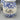 Antique Gustav M. Thurnauer Blue Onion (Zwiebelmuster) Kitchen Canisters - Set of Four