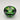 Vintage Royal Doulton Green Cut to Clear Crystal Paperweight with Engraved Tropical Fish