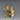 Vintage 14K Gold Blue Topaz Cocktail Ring - Size 7.25