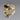 Vintage 14K Gold Smokey Topaz Ring - Size 9