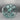 Light Green Glass Orb Sculpture