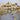 Vintage Dresden Brass Holiday Wreath