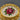 Vintage Handmade Petit Point Needlepoint Floral Design Brooch