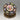 Vintage Italian Micromosaic Pin with Intricate Floral Designs