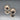 Vintage Mexican Sterling Silver Dome Button Earrings