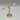 Antique Brass Laboratory Magnifier on Stand
