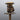 1980 Arthur Court Candlestick with Lions and Rams Heads