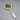 Vintage Murano Glass Hand Mirror