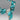 Artisan Designed Murano Glass Brilliant Blue Necklace