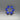 Vintage Sterling Silver Guilloche Enamel Blue Flower Pin