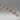 Vintage Vermeil Sterling Silver Tennis Bracelet with Faceted Stones