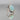 Vintage Sterling Silver Cocktail Ring with Chalcedony Stone - Size 5.5