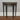 Decorator Ebonized Demilune Table