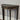 Decorator Ebonized Demilune Table