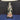 Table Lamp with Chinese Porcelain Standing Female Figurine
