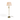 Brass Floor Lamp with Parrot