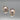 Vintage Mexican Sterling Silver Button Earrings with Concentric Design