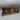 Decorative Wooden Long Box with Black and Gold Lacquered Finish