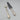 Vintage Pastry/Pie Server and Matching Fork with Sterling Silver Handles