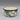 Vintage Hand-Painted Mexican Talavera Pottery Bowl with Calla Lillies