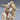 Miniature Chinese Netsuke Street Vendor Figurine on Stand