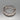 Vintage Beau Sterling Silver Scalloped Circle Pin