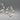 Italian Sterling Silver Elongated Twist Hoop Earrings