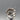 Vintage Sterling Silver Braided Crossover Ring with CZ Accents - Size 5.5