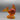 Vintage Viking Glass Company Angelfish #1301 Persimmon