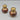 Wood & Brass Salt and Pepper Shakers