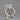 Sterling Silver CZ Heart Ring - Size 8