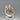 Diamonique Sterling Silver CZ Engagement Ring - Size 8