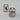 Pair Vintage Sterling Silver Salt & Pepper Shakers