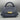 Zac Posen Iconic Eartha Leather Top Handle Blue Crossbody Handbag