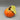 Orange Ceramic Pumpkin