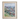 Stevens Signed Mid-Century Modern Impressionist Cityscape Painting with Rooftops, Framed