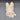 Vintage McCoy Pottery White Glazed Scottie Dog Wall Pocket