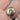 Vintage Textured Silver Circle Stick Pin