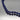 Vintage Monet Polished Blue Beaded Necklace