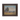 Vintage Impressionist Coastal Landscape Painting with Pine Trees & Distant Water, Framed