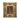 Antique Romantic Genre Painting of Elegant Woman in Ornate Gilt Frame