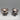 Vintage Sterling Silver Crab Button Covers