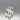 Vintage Sterling Silver Dollar Sign Money Clip
