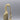 Vintage Brass Sculpture with Crane Feeding Baby