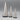 Mid-Century Modern Pierre Forssell for Gense Sweden Conical Salt, Pepper & Sugar Shaker Set