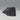 Johan van Loon for Rosenthal Studio-Linie “Scarpa” Sculptural Matte Black Porcelain Vase