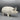 White Bisque Porcelain Pig Figurine Sculpture
