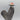 Pair of Iron Heart Candlesticks with Welded Bases