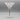 Signed Frosted Art Glass Martini Glass Style Vase with Black Loop Design, 2004